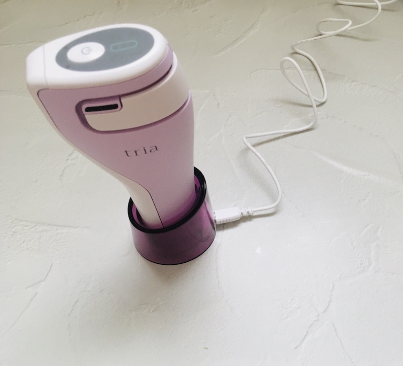 トリア 美顔器充電方法