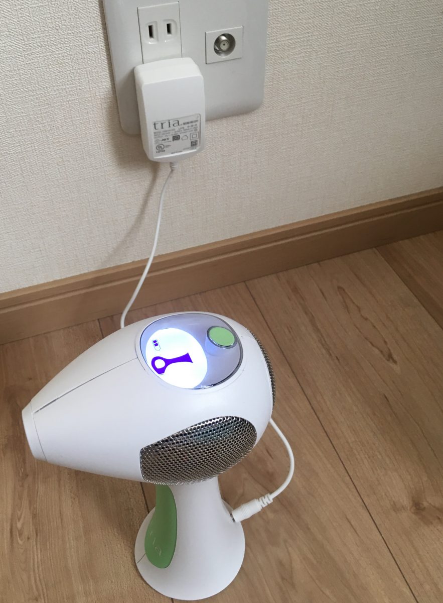 トリア脱毛器 充電