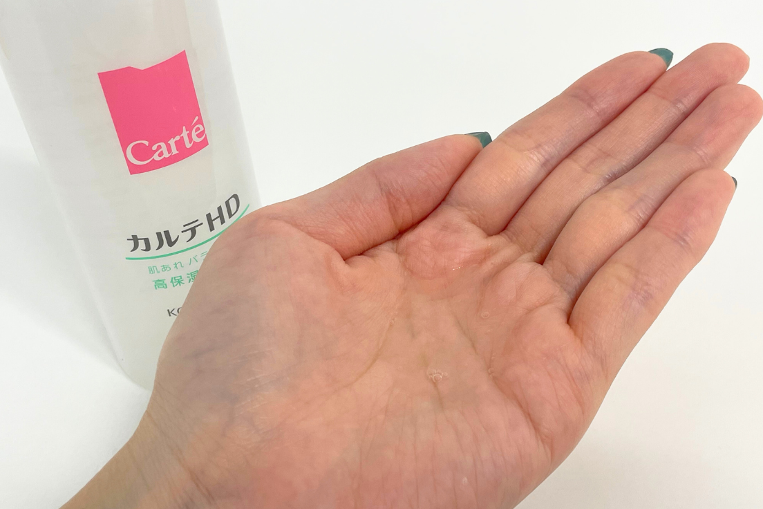 カルテHD,バランスケア 高保湿化粧水,テクスチャー